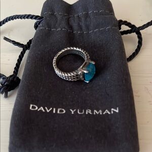 David Yurman Petite Wheaton Ring Size 5